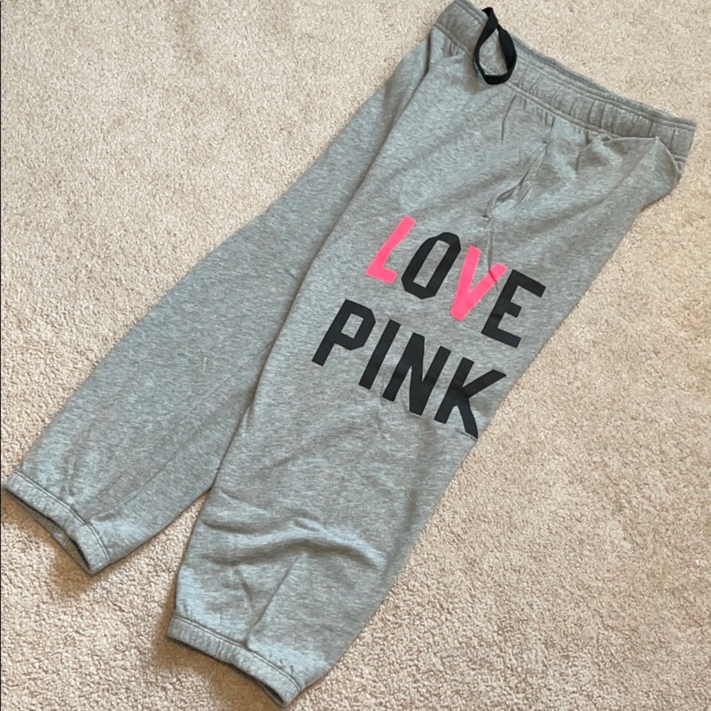 🚫SOLD🚫PINK crop sweatpants